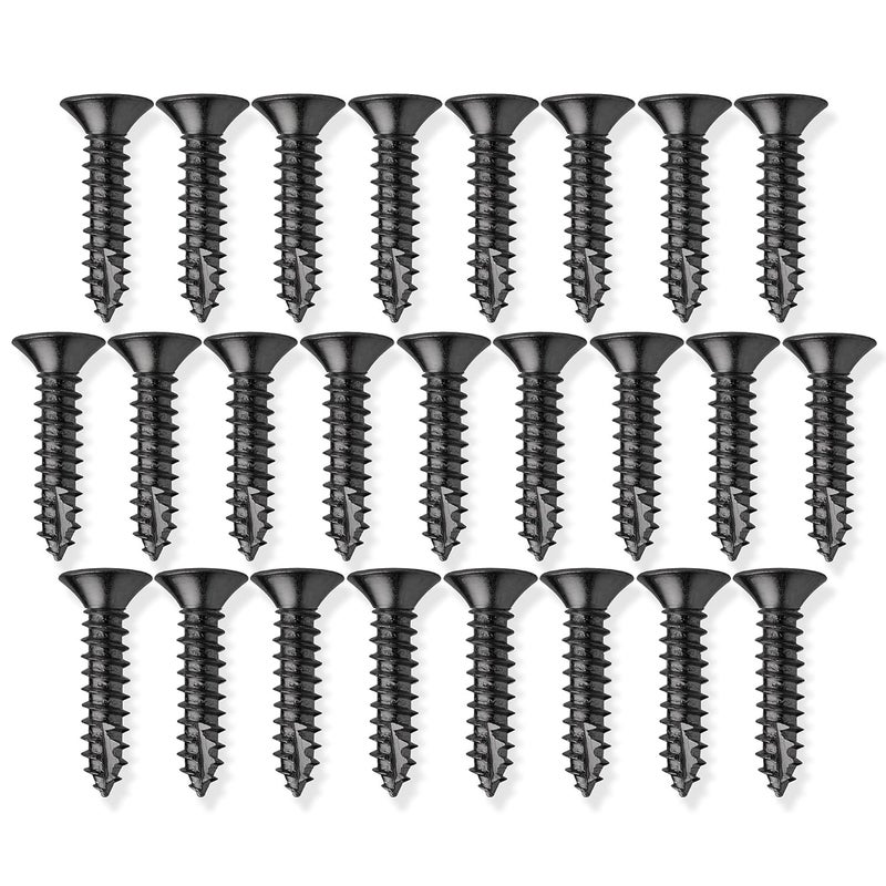 CAULDHAM Store Oil Rubbed Bronze Wood Screws #9 x 1 Inch for Door Hinges - 25 Pack - Image 3